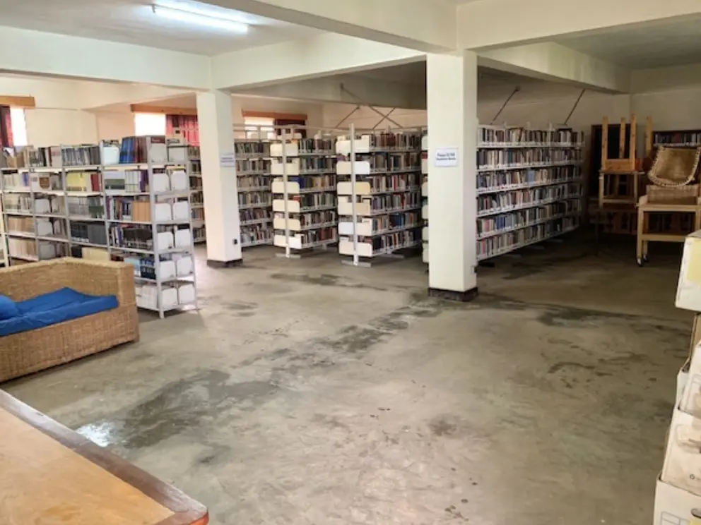 Library Before renovations ABC
